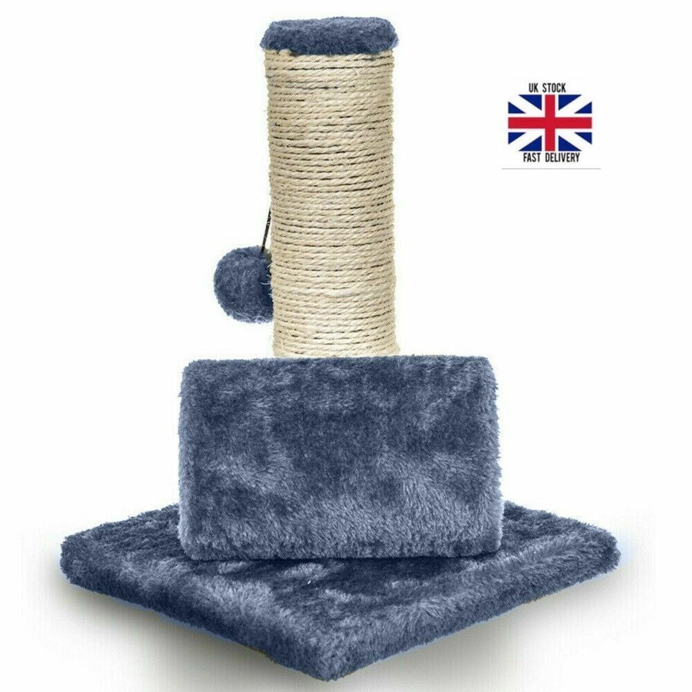 Ultimate Cat Playground: Sisal Scratch Post with Tunnel & Mouse Toy for Endless Fun!