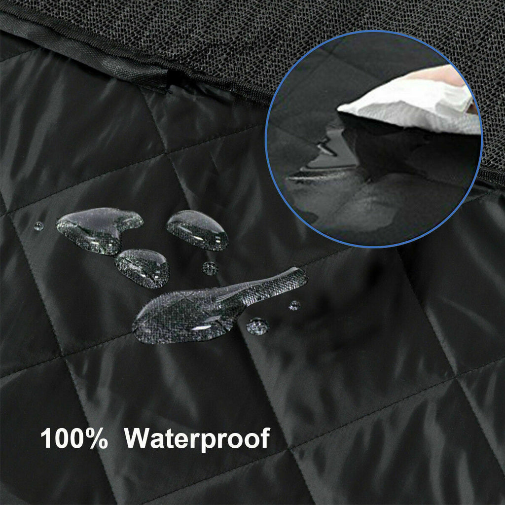 Ultimate 100% Waterproof Car Back Seat Cover - Pet Dog & Cat Hammock Protector