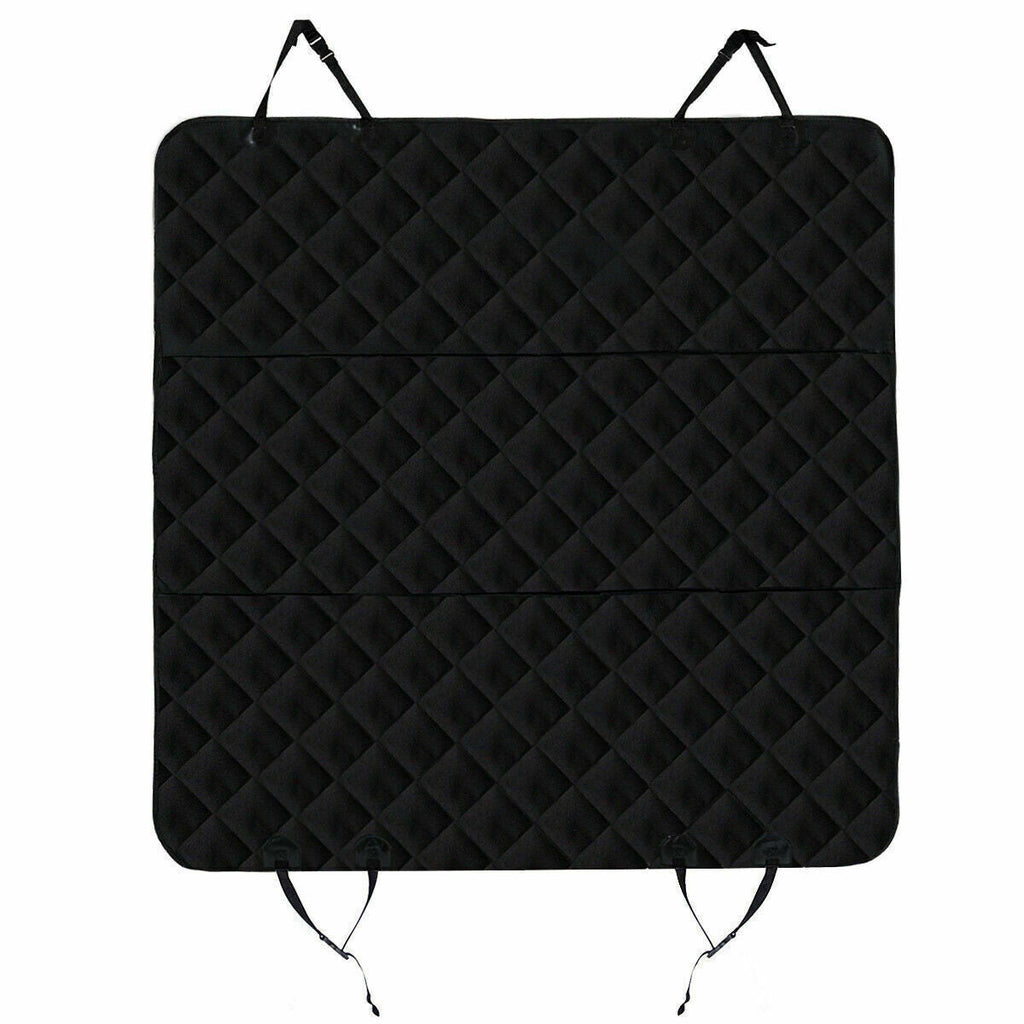 Ultimate 100% Waterproof Car Back Seat Cover - Pet Dog & Cat Hammock Protector