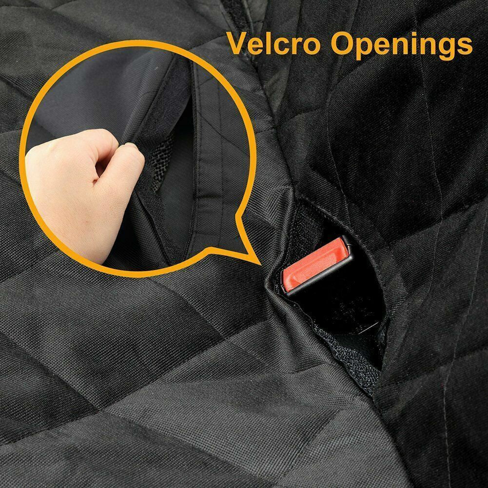 Ultimate 100% Waterproof Car Back Seat Cover - Pet Dog & Cat Hammock Protector